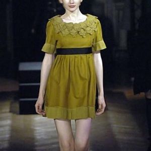 undercover 2007 runway silk skull dress